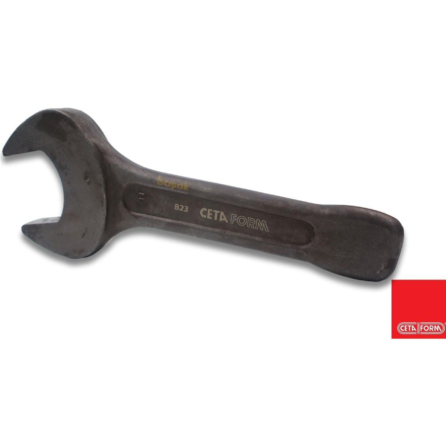 Ceta Form B23-70 Açık Ağız Darbeli (Çakma) Anahtar 70 mm