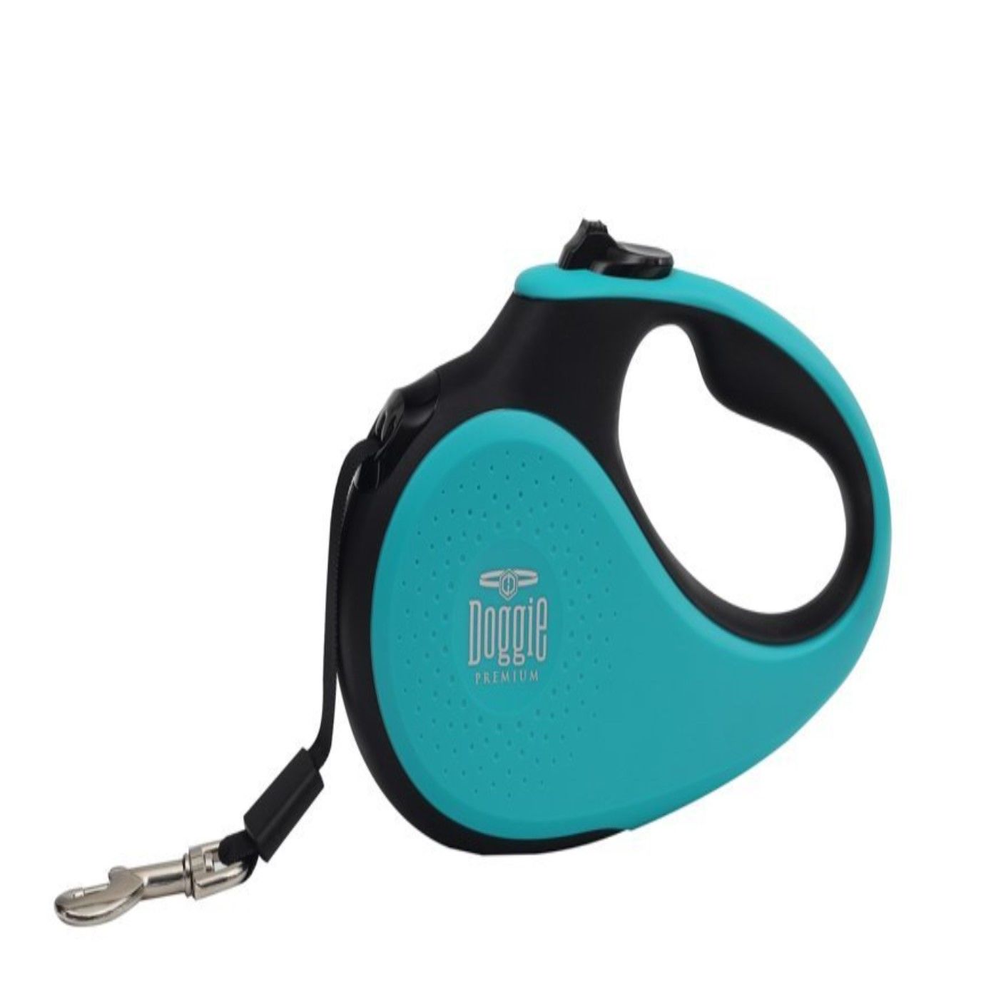 Doggie Otomatik Uzatma Tasması Soft Seri Mavi 25kg/5mt