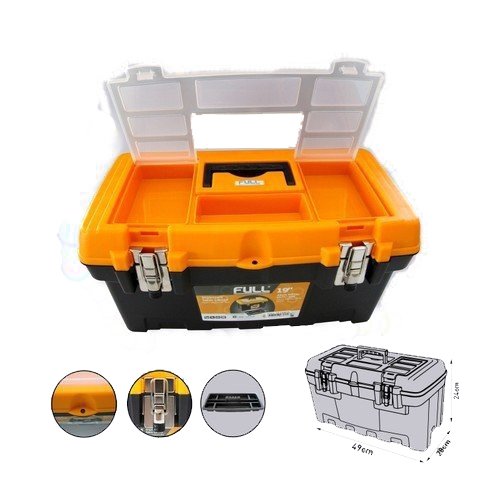 Full 19 Mtç Organizerli Takım Çantası 49cm Metal Kilit