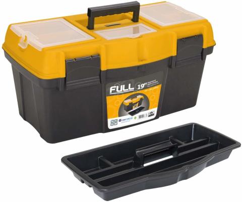 Full 19 Pk Organizerli Takım Çantası 49cm Plastik Kilit