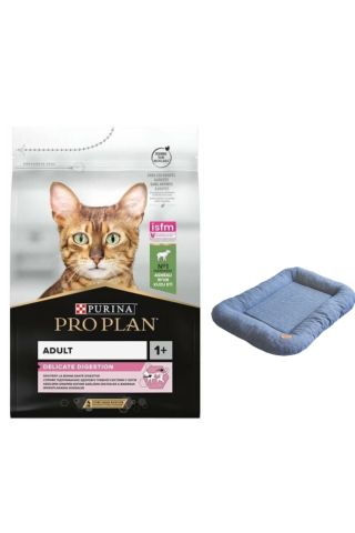 Pro Plan Delicate Kuzu Etli Yetişkin Kedi Maması 10 Kg + Lepus Air Cushion Yatak