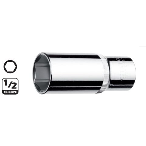 Ceta Form C24-H08 6 Köşe Derin Lokma Anahtar 8 Mm 1/2”