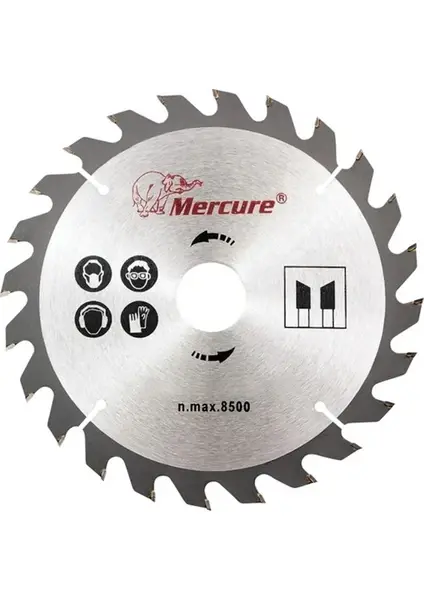 Mercure 185X40 Elmas Uçlu Sunta Kesme Daire Testere