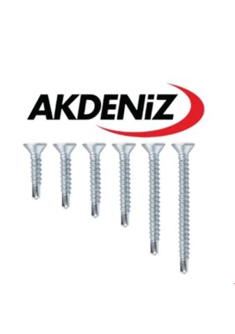 Akdeniz YHB Matkap Uç 4,8X32 Çinko 500 adet
