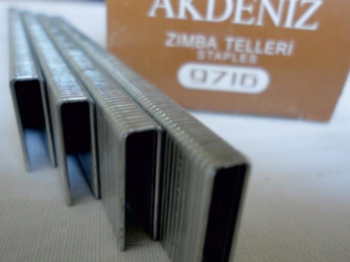 Akdeniz 97 Serisi 21 Ga 9716 Zımba Teli 5000 Adet