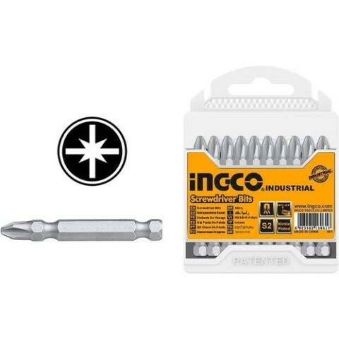 Ingco 10'lu Yıldız Bits Uç Seti 1,50 mm