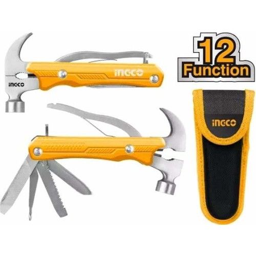 Ingco HMFH0121 Katlanır Çok Amaçlı Çekiç 12 Fonsiyonlu