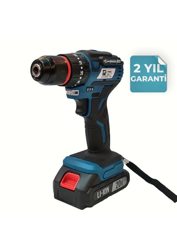 Catpower 1320 20V 2.0 Ah Kömürsüz Li-ion Çift Akülü Darbeli