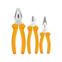 İngco Endüstriyel 3'lü Set Pense, Yan Keski, Kargaburun Pense 2