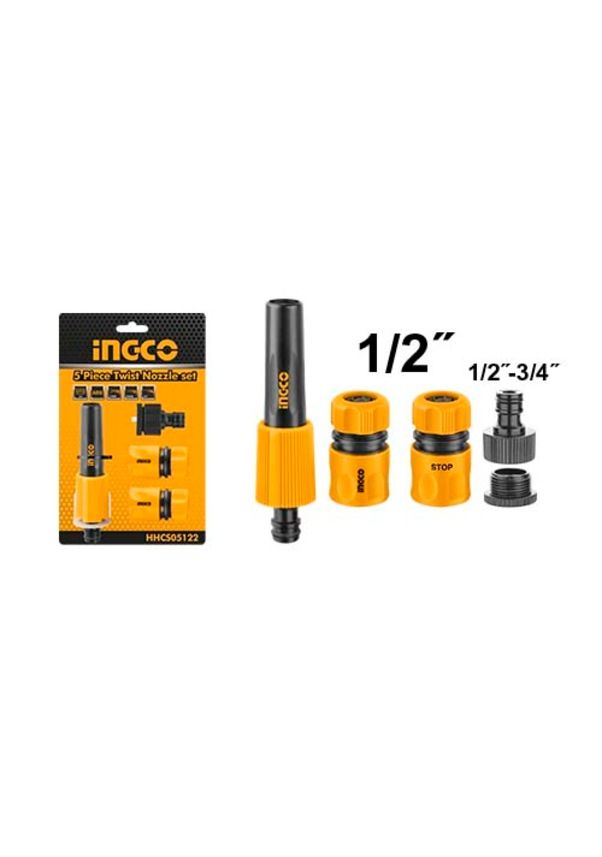 Ingco 5'li 1/2'' Sulama Seti