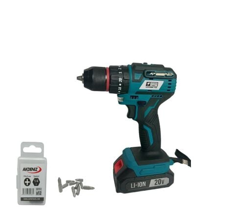 Catpower 1320 20V 2.0 Ah Kömürsüz Li-ion Çift Akülü Darbeli