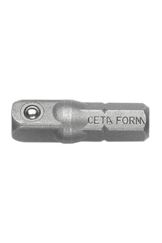 Ceta Form BT/7010 1/4'' Lokma Adaptörü (Manuel Kullanım) - E:1/4''x 25 Mm