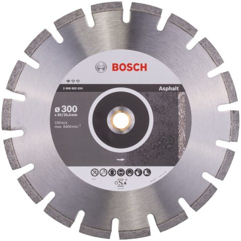 Bosch - Standard Seri Asfalt İçin Elmas Kesme Diski