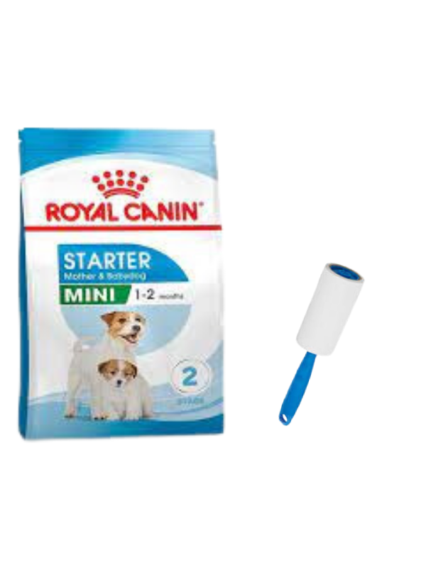 Royal Canin Mini Starter Mother&Babydog Köpek Maması 4 KG, Kedi ve Köpek Tüy Toplama