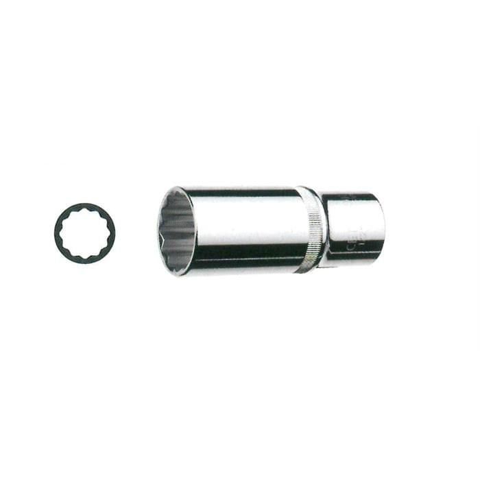 Ceta Form C04-B10 12 Köşe Yıldız Derin Lokma Anahtar 10 mm  1/4”