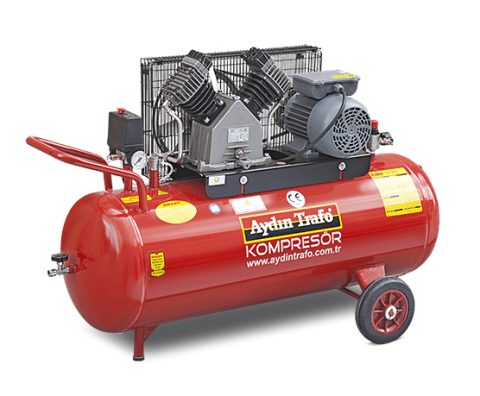 Aydın Trafo Tek Kademe Pistonlu Kompresör  100 LT  1.5 HP