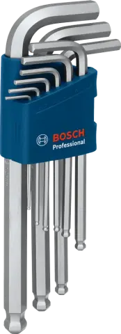 Bosch Alyan Anahtar Takımı Altıgen 9 Parça Profesyonel
