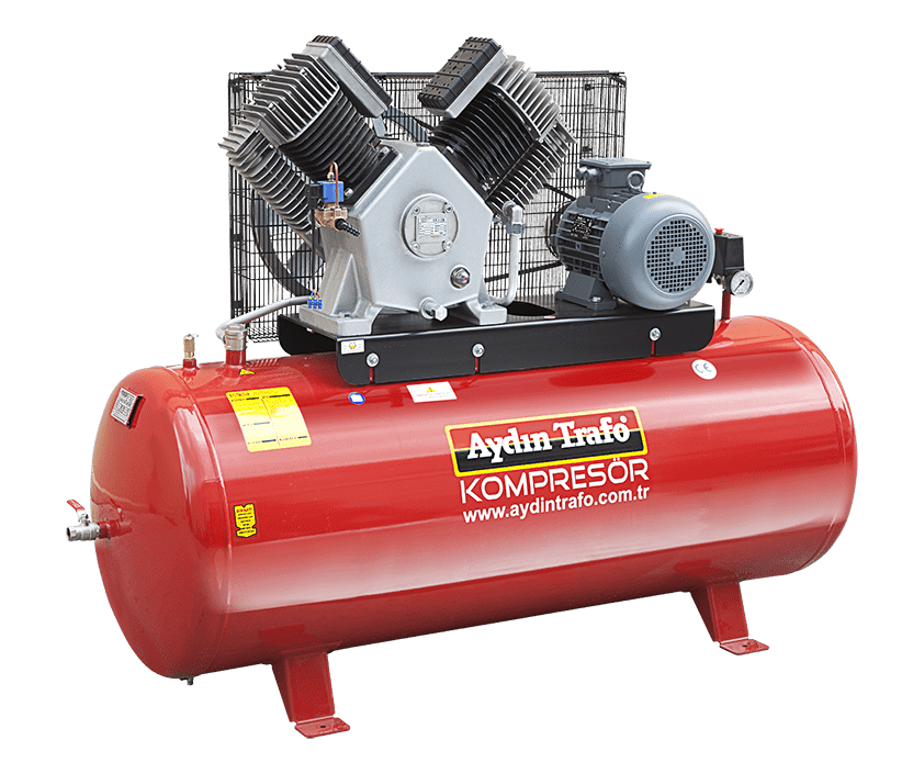 Aydın Trafo Tek Kademe Pistonlu Kompresör  530 LT  10 HP  Monofaz