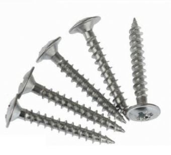 AKDENİZ Arkalık Vidası 3,5X25mm Çinko  1000 Adet