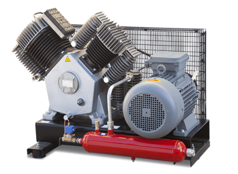 Aydın Trafo Çift Kademe Pistonlu Kompresör  1000 LT  15 HP  Monofaz