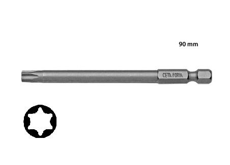 Ceta Form CB/8096 1/4'' Torx Bits Uç - T20 X 90 Mm