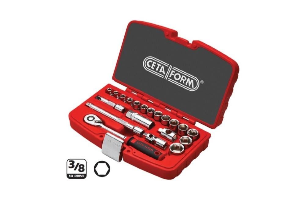 Ceta Form C10-20PH2 6 Köşe Lokma Takımı 20 Parça 3/8'' (Plastik Kutulu)