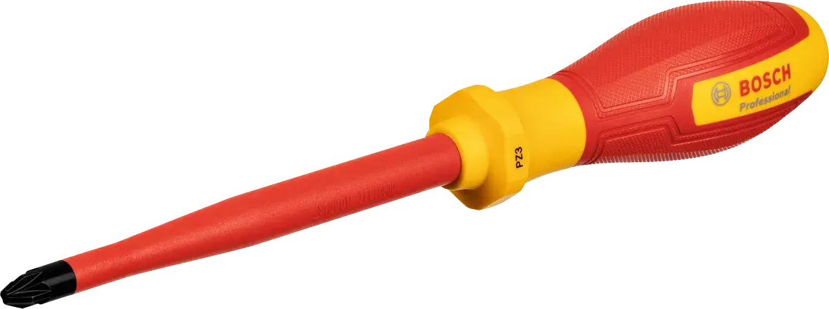Bosch VDE Tornavida PZ3x125 mm Profesyonel
