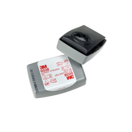 3M™ 6038 Organik Ozon Solo P3 Filtre 1 Çift