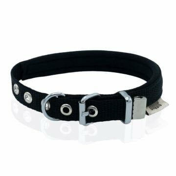 Doggie Konfor Dokuma Boyun Tasması Siyah 1,5X20-25Cm