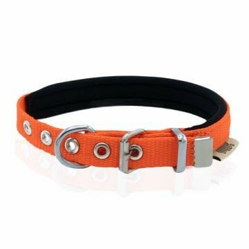 Doggie Konfor Dokuma Boyun Tasması Turuncu 1,5X20-25Cm
