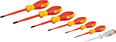 Bosch VDE Tornavida Seti SL/PH 7 parça Profesyonel