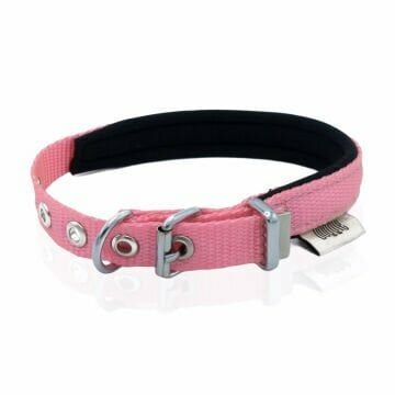 Doggie Konfor Dokuma Boyun Tasması Pembe 1,5X20-25Cm