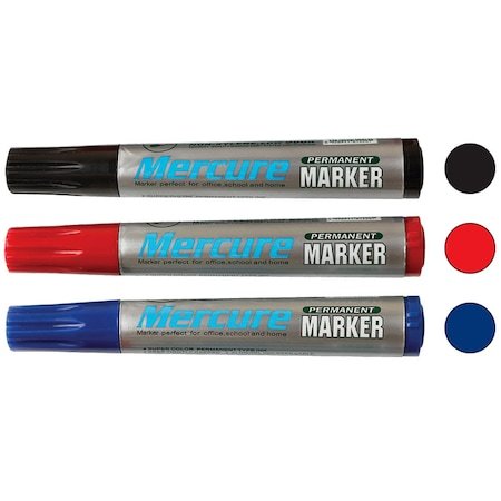 Mercure MARKER KALEMLER PERMANENT SİYAH