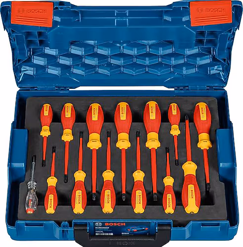 Bosch 1600A02NF9 VDE 14 Parça Tornavida Seti