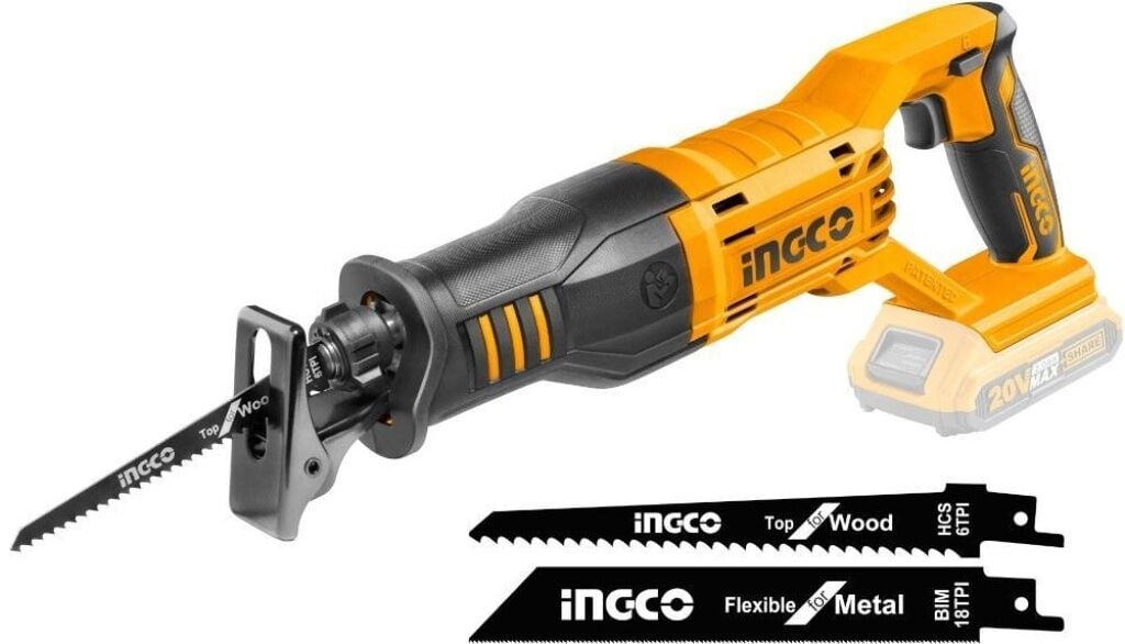 İngco ING-CRSLI1151 Li-İon Akülü Tilki Kuyruğu Testere 20V 2.0 Ah