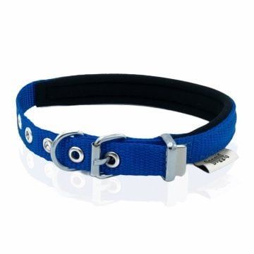 Doggie Konfor Dokuma Boyun Tasması Royalmavi 1,5X25-30Cm