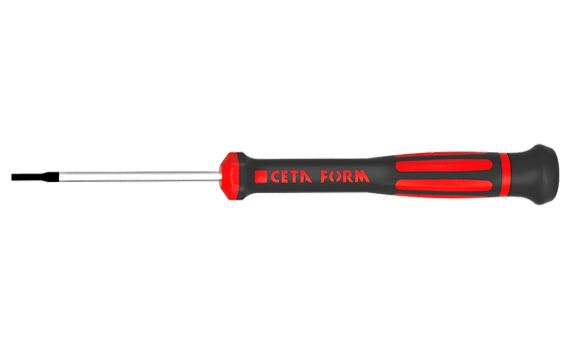 Ceta Form H01-25-080 Düz Uçlu Elektronikçi Tornavida 2.5x80 mm