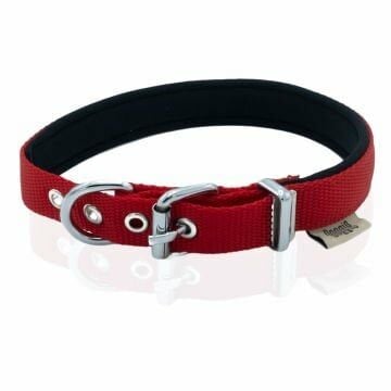 Doggie Konfor Dokuma Boyun Tasması Kırmızı 2X30-35Cm