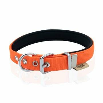 Doggie Konfor Dokuma Boyun Tasması Turuncu 2X30-35Cm