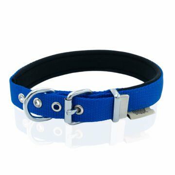 Doggie Konfor Dokuma Boyun Tasması Royalmavi 2X35-40Cm