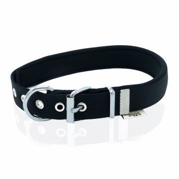 Doggie Konfor Dokuma Boyun Tasması Siyah 2,5X37-45Cm