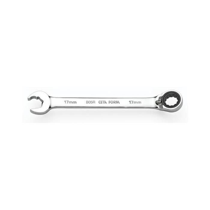 Ceta Form B05R-15 C-Gear Cırcırlı Kombine Anahtar 15 mm (Özel Ağızlı)