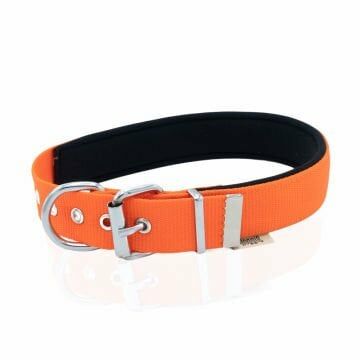Doggie Konfor Dokuma Boyun Tasması Turuncu 3X42-50Cm