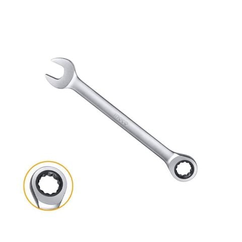 İngco ING-HCSPAR061 Endüstriyel Kombine Cırcır Anahtar 6mm