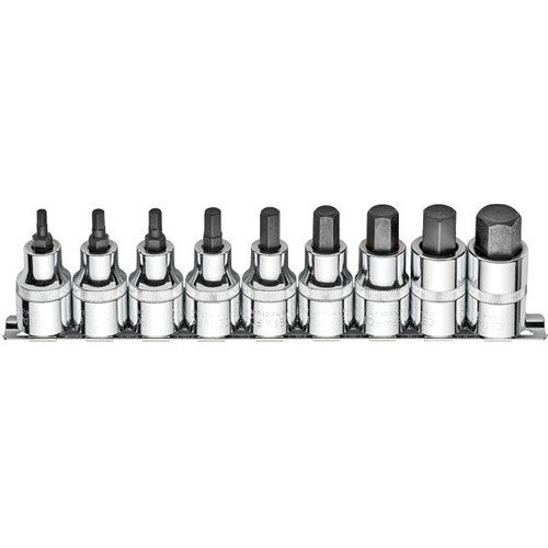 Ceta Form C28S-RH9 (4-17MM) 1/2” Lokmalı Allen Takımı 9 Prç Kısa