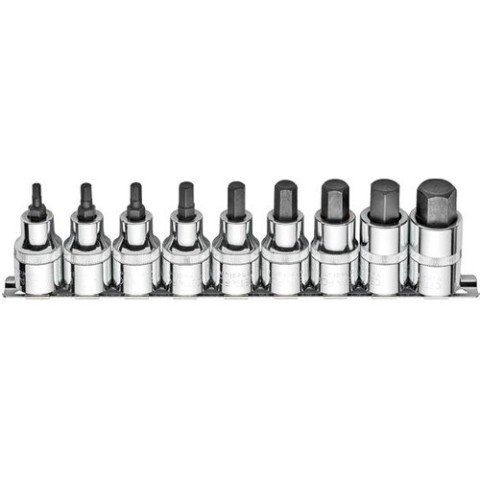 Ceta Form C28S-RH9 (4-17MM) 1/2” Lokmalı Allen Takımı 9 Prç Kısa