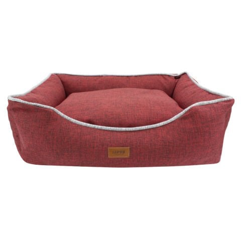 Lepus Mia Premium Kedi / Köpek Yatakları Bordo Xlarge 69x95x26 cm