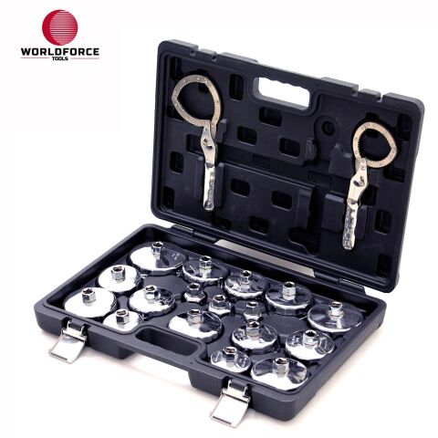 Worldforce 11051 - Yağ Filtre Soketi Seti 19 Parça