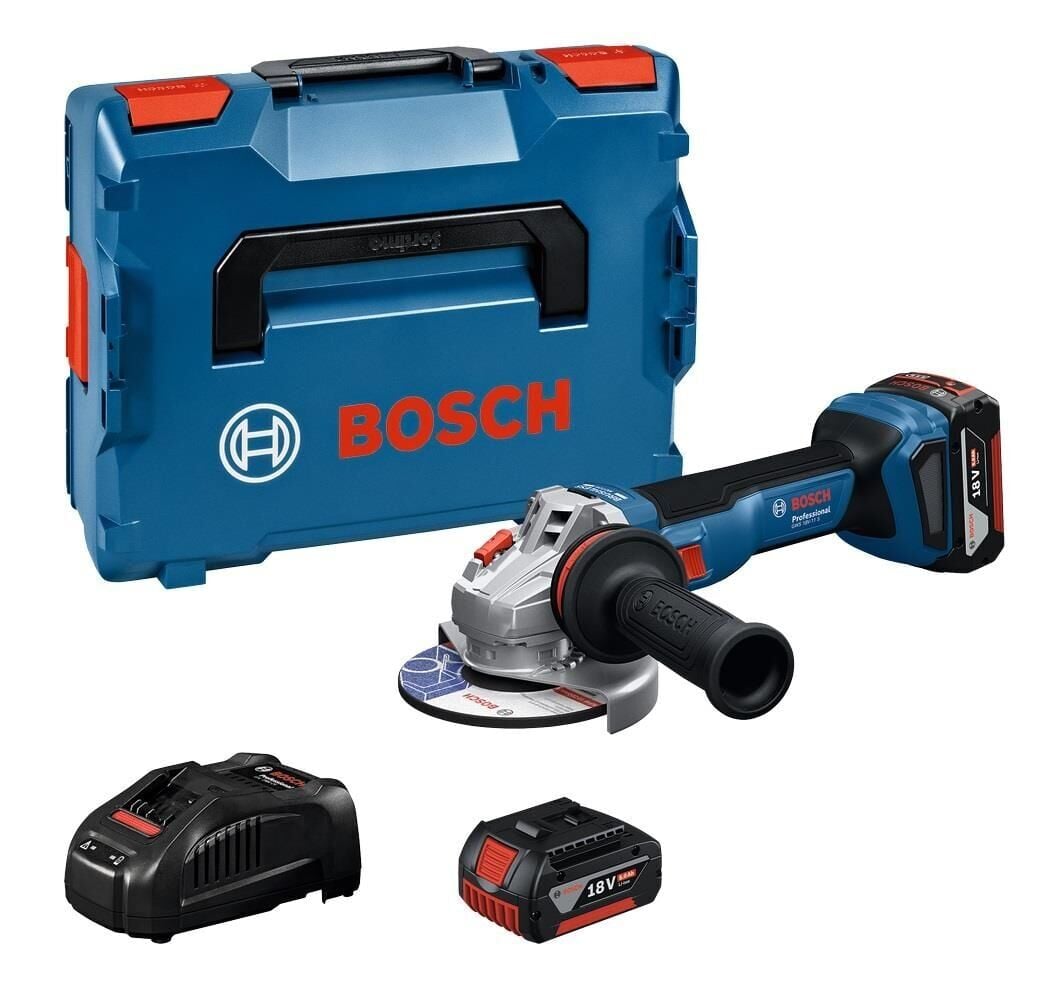 Bosch GWS 18V-11 S Tek Akülü 5 Ah Taşlama Makinesi