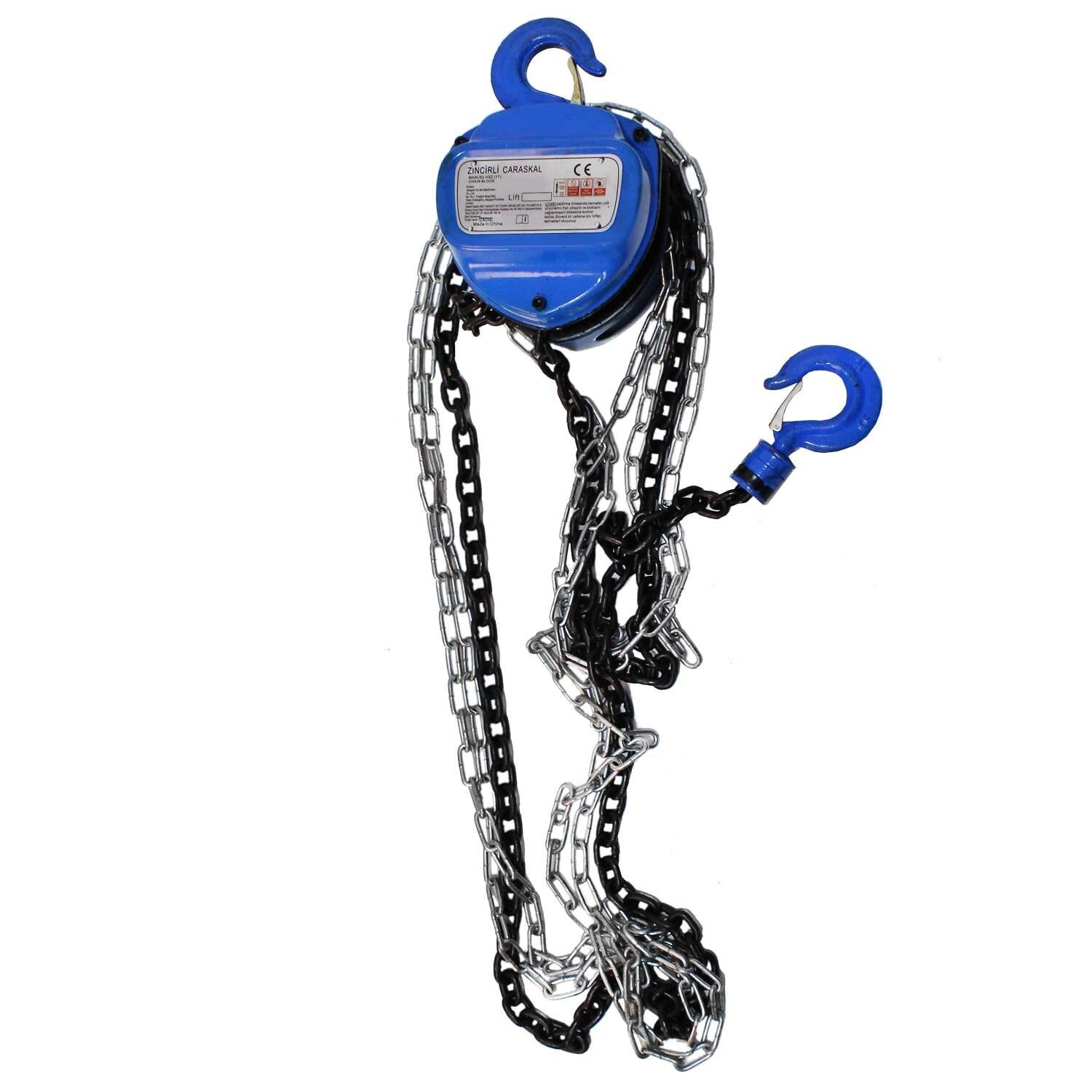 IKON TOOLS Zincirli Ceraskal 1 Ton 3mt